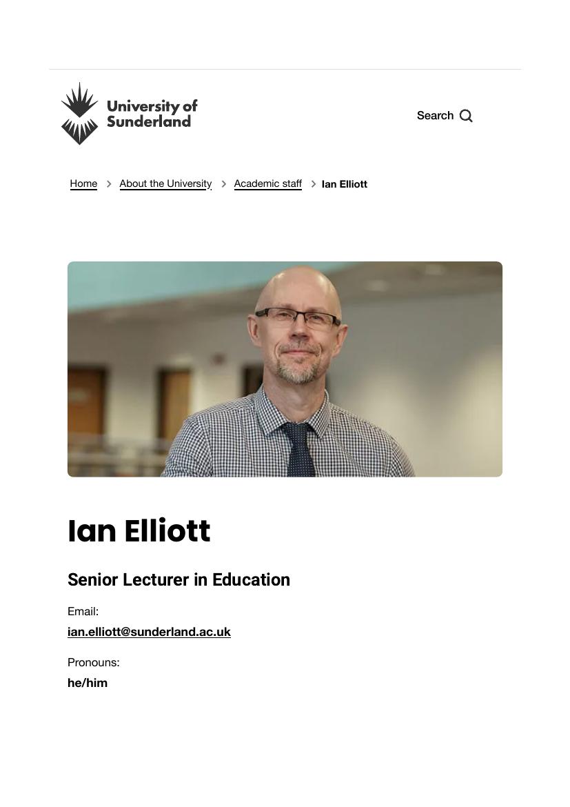 Cover of University of Sunderland — Programme Endorsement